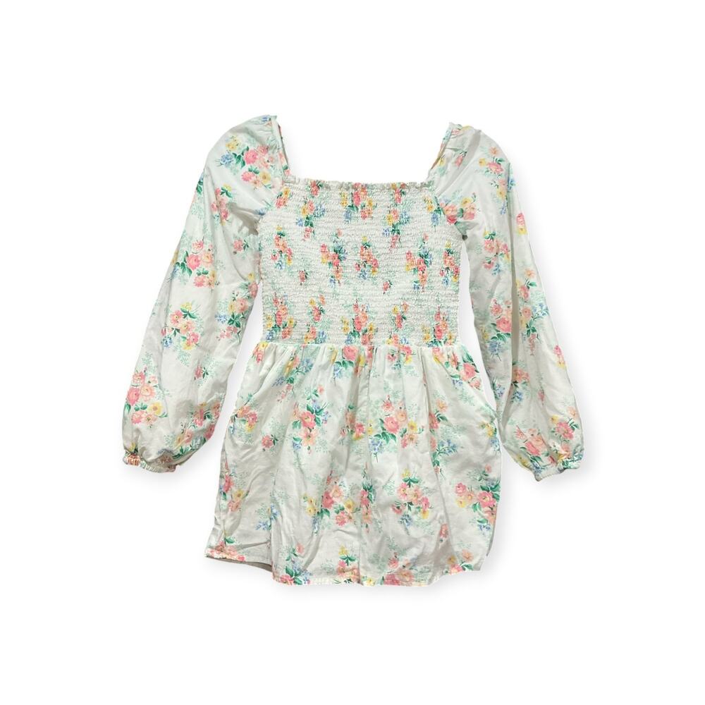 Janie and Jack Romper Child 12 Floral